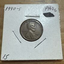 1940 S Lincoln Bronze Wheat Penny Average Circulated Condion - $4.95