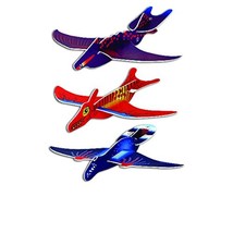 Flying Dinosaur Gliders - 3 Items w/Random Color and Design - £4.70 GBP