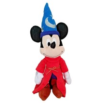 Disney Mickey Mouse Wizard Sorcerer Stuffed Animal Plush Toy 12 in Just ... - £12.51 GBP