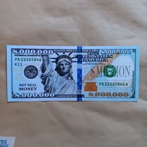 Novelty Bill for your Vision Board - Eight Million Dollar Bill - $3.00