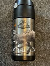 2015 Jurassic World Thermos Both Funtainer 12oz Bottle Missing Clip On Top - $24.55 CAD