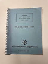 1966 Pacific Telephone and Telegraph Defensive Driving Trainee workbook  Bell - £18.16 GBP