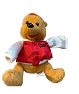 Walt Disney World 2003 Winnie The Pooh Baseball Plush Toy With Red Jacke... - $109.86 MXN