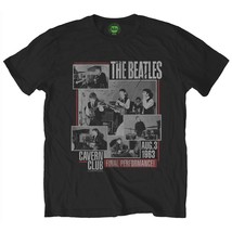 Black The Beatles Final Performance Official Tee T-Shirt Mens Unisex - £23.85 GBP