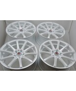 New DDR Elite 18x8 5x114.3 38mm Offset White Polished Wheels Rims (Set o... - $839.00
