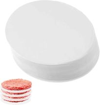6" x 6" Hamburger Patty Cheese No-Stick Deli Waxed Paper Sheets 500 Pack - $15.83