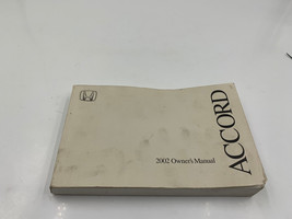 2002 Honda Accord Owners Manual Handbook OEM N02B27002 - $31.49