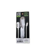 NIB GADGET GEAR 3 FT Standard USB Charger Cable 3 USB Ports 5 AMP Output  - $6.72 CAD