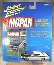 2000 Johnny Lightning High Performance Mopar 1970 AAR CUDA White w/Rubber Tires - £14.49 GBP