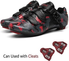 SAKITAMA Unisex Adults Indoor / Outdoor Cycling Shoes - Men: 8 Woman: 10.5 - £30.31 GBP