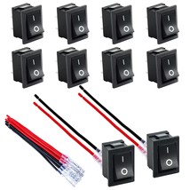 Mini Rocker Switch T85 2 Pin Spst Small On Off Appliance On And Off Rock... - £12.78 GBP