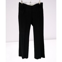 THEORY Size 4 Black Pants Trousers Flare Leg Black Site Pockets - $24.74