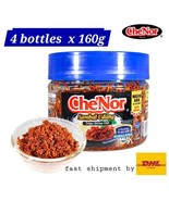Crispy Shrimp Chilli Che&#39; Nor 4 bottles x  160g -fast shipment by DHL Ex... - £77.89 GBP