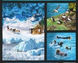 24&quot; X 44&quot; Panel Nature&#39;s Wonder Ocean Animals Cotton Fabric Panel D478.69 - $9.30