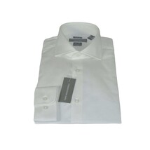 Men's Dress Shirt Christopher Lena 100% Cotton Wrinkle Free C507RSSR Ecru Slim image 4