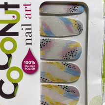 Coconut Nail Art by Incoco Nail Polish Strips, &quot;Painted Muse&quot; Made In USA - £10.16 GBP