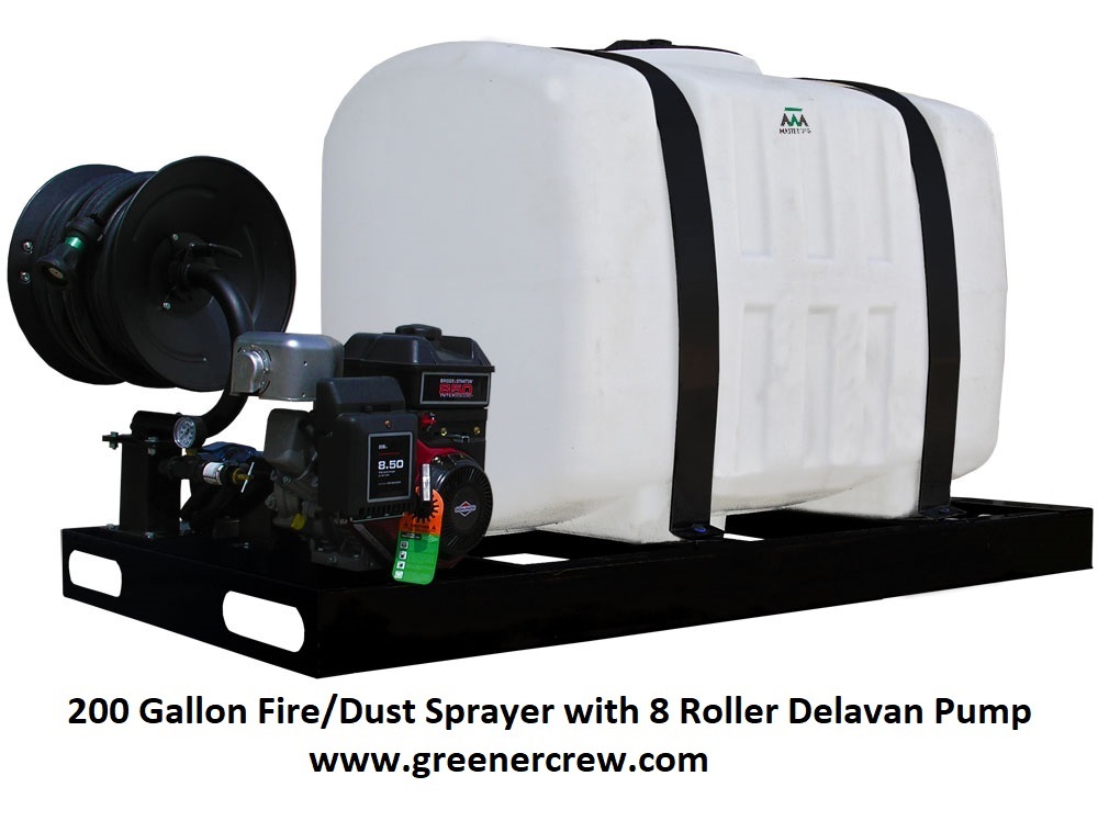 Skid Sprayer 200 Gallon Dust / Fire Tree Sprayer  - $3,505.00