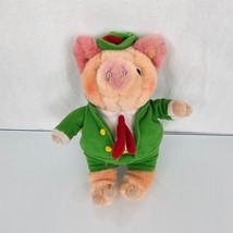 Vintage The Busy World of Richard Scarry 1995 Gund Mr Frumble Pig Plush - £17.04 GBP