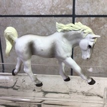 Blip Toys Horse Figure White Blonde PVC Lifelife Realistic Animal Toy 2019  - $6.92