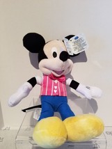 Disney Mickey Mouse Valentine Plush - Small - 10&quot; by JustPlay - £6.02 GBP