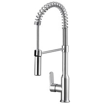 Modern Spring-Type Kitchen Faucet LK18C Chrome - $227.70
