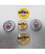 Hard Rock Cafe Button Pin Lot OSAKA 3rd Anniversary Silver 25 Years Save... - $9.95