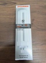 NEW Sylvania Dulux T/E IN 42W CF Light Bulb Lamp  | CF42DT/E/IN/835/ECO ... - $7.99