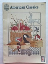 American Classics Cross Stitch Patterns Designs By Gloria &amp; Pat 1988 - £3.15 GBP