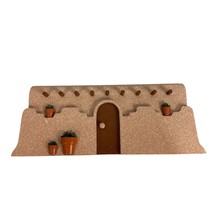 Handcrafted Southwest Style Wooden Tissue Box Cover Brown Las Cruces New... - $440.26 MXN