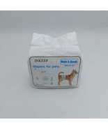 INKEEP diapers for pets Breathable and comfortable diapers for pets, White - $304.44 MXN