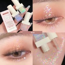 Glitter Liquid Eye Gel – Shade 01# Grape Bear | Iridescent Gold-Pink Eye... - $15.00