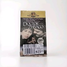 Vintage Doctor Zhivago VHS, 2-Tape Set 1988 Omar Shariff Julie Christie Sealed - £7.32 GBP