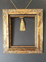 Elegant Victorian-Style 10 x 12 Picture Frame with Raised Shell and Foliate Orna - £111.11 GBP