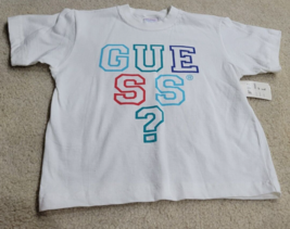 Vintage Baby Guess Logo Toddler Baby Size XL T-Shirt - £8.89 GBP