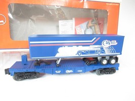 LIONEL - 52168 CARAIL FLATCAR W/TRAILER - D/C TRUCKS- 0/027- BOXED - HB1 - $21.34