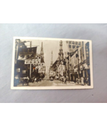 WWII Shanghai China 1945 Nanking Road Street Scene Pilver Photo shop bac... - £13.46 GBP