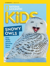 National Geographic Kids Magazine February 2025 Snowy Owls Animals + muc... - $4.17