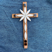 The Mosaic Studio Lake Wales, FL Hand Made Crucifix 7&quot; x 4&quot; Read - £9.86 GBP
