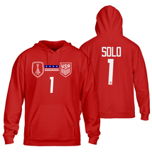 Hope Solo #1 USWNT Soccer FIFA Women&#39;s World Cup 2023 Hoodie  - £42.99 GBP+