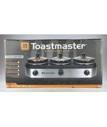 *Toastmaster 3 Bay Slow Cooker Buffet Model Number TM-318BS - $74.40 CAD