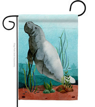 Manatte Garden Flag Sea Creatures 13 X18.5 Double-Sided House Banner - £15.96 GBP
