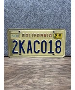 Vintage California License Plate Mancave Decor KG JD - $19.79