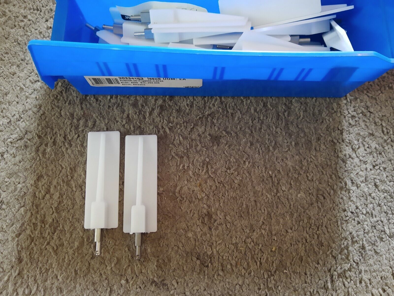 Neuf lot De 2 Ilapak Emballage Patte Poussoir Pagaie (3.5 &quot; Lame ) Pn - $45.59