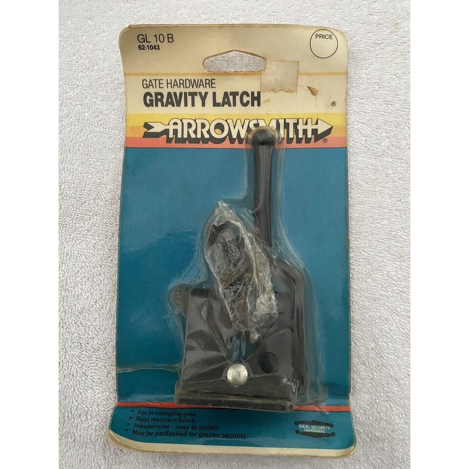 Gravity Latch Gate Hardware Lever New/Sealed Arrowsmith GL 10 B - Self-L... - $6.93
