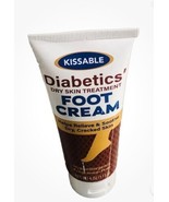 Kissable Diabetic’s Dry Skin Treatment Foot Cream:4floz/113gm-Hypoallerg... - $40.17 CAD