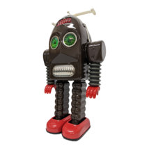Vintage Robot In Box! NON-WORKING Rare Vintage Tin Battery Op 11-1/2&quot; Tall - £59.94 GBP