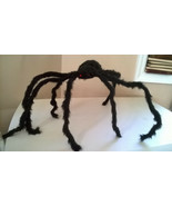 Halloween Large 32”+ Black Furry Spider Poseable &amp; Bendable Legs - $261.36 MXN