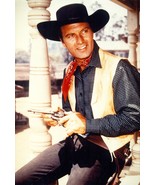 Western star George Montgomery1958 CIMARRON CITY lawman color 7x10 portrait - $152.40 MXN
