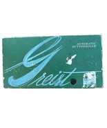 1956 Greist Automatic Buttonholer Original Box 6 Templates No Manual. Un... - $352.42 MXN