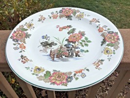 Wedgwood England Eastern Flowers 12 3/4” Chop Plate Serv. Plate *Harder To Find* - £27.87 GBP
